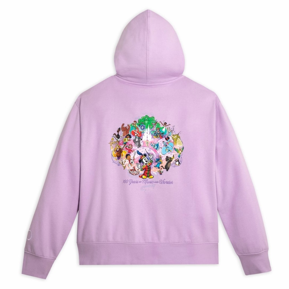 Mickey Mouse Disney100 Special Moments Ladies' Zip Hooded Sweatshirt